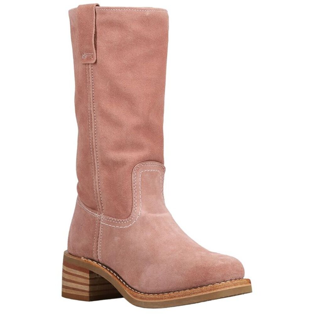 Frye Campus 12In Suede Boot, Pink